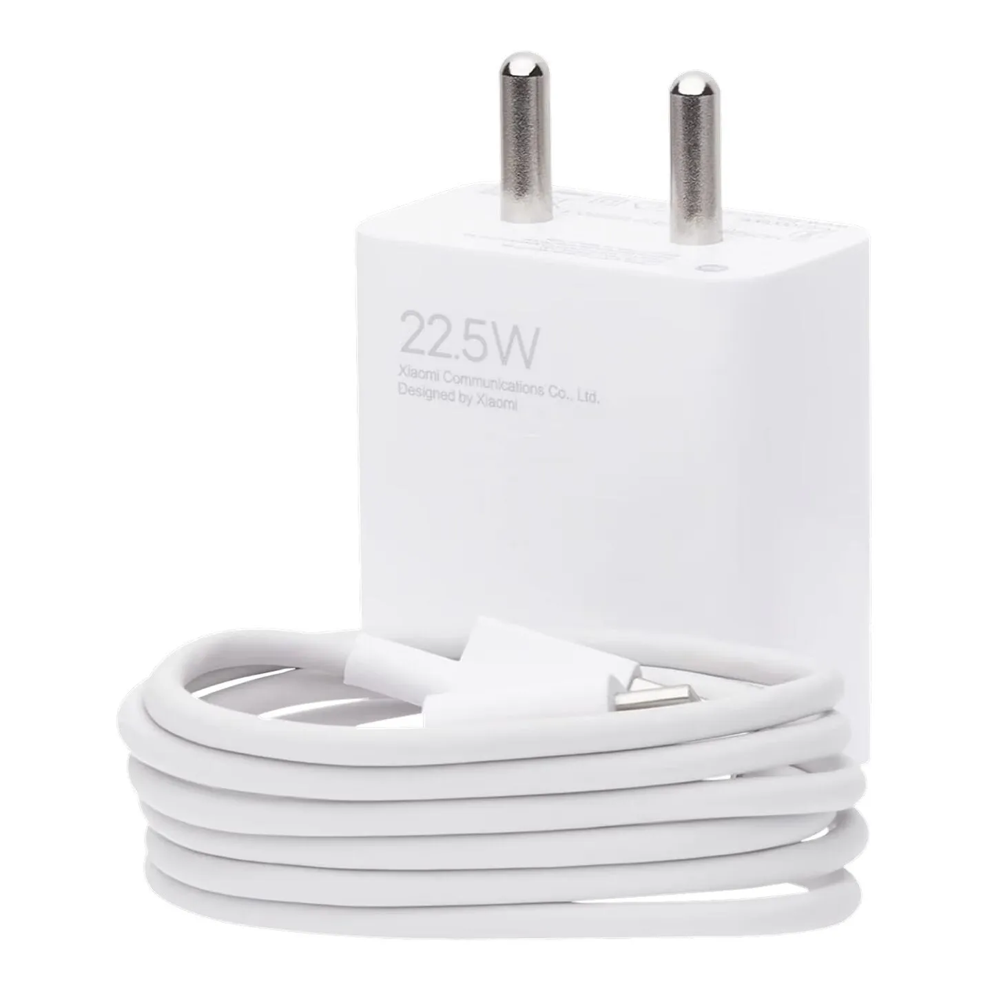 Redmi 12 5G Superfast 22.5W Support Fast Charge 3.0 Charger With Type-C Cable White