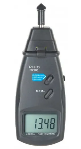REED R7100 Combination Contact / Laser Photo Tachometer