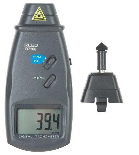 REED R7100 Combination Contact / Laser Photo Tachometer