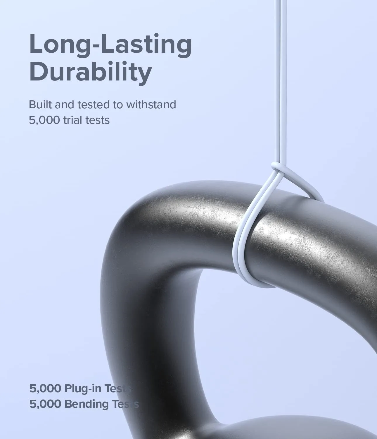 Ringke Fast Charging Pastel Cable USB Type-C to Type-C - Blue (2m)