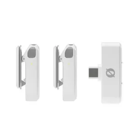 RODE Wireless Micro 2-Person Ultracompact Wireless Microphone System with Lightning Connector (2.4 GHz, White)
