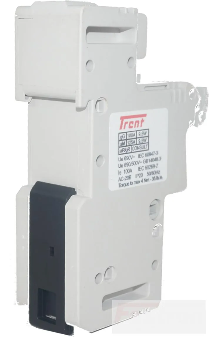RT18-125L, Quick Release Fuse Holder/Cartridge for 25 to 125 Amp 22 x 58mm Fuse Links