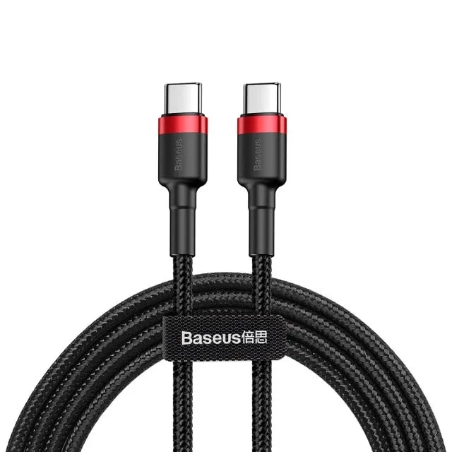 Samsung S9 USB Type C to Type C Cable for Redmi K20 Note 7 Pro Quick Charge 4.0 Fast Charge