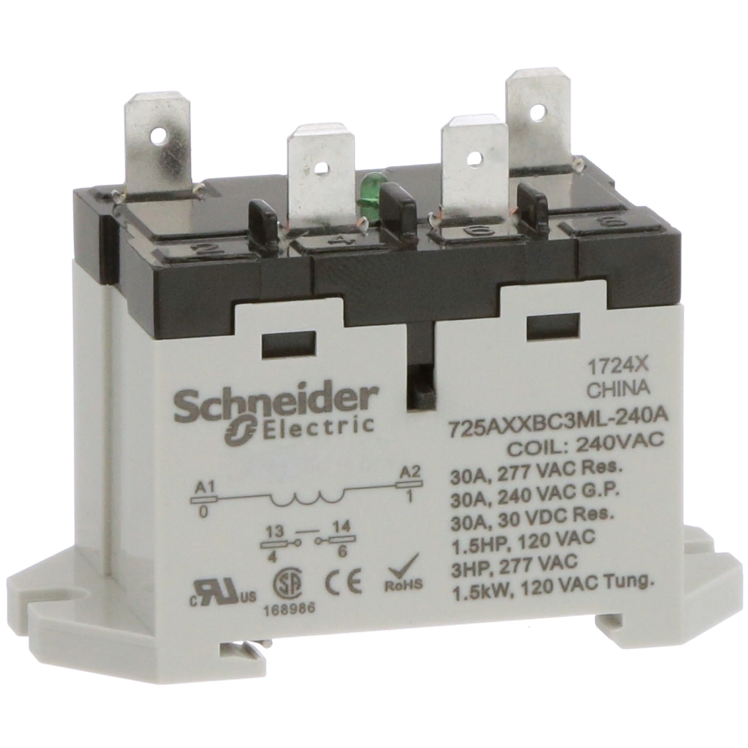 Schneider Electric/Legacy Relays 725AXXBC3ML-240A