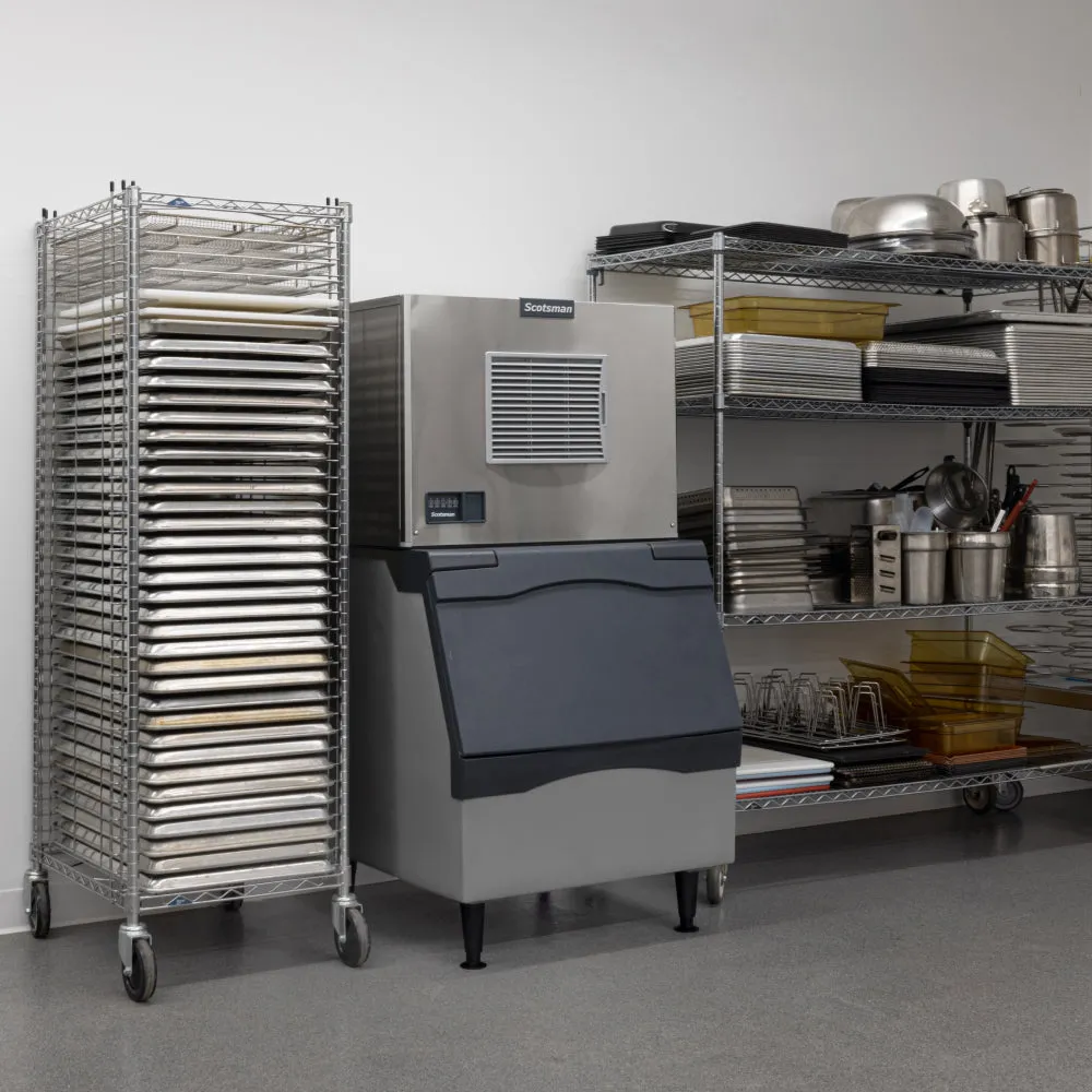 Scotsman MC0330SA-1 Prodigy Elite 30" Air Cooled Modular Small Cube Ice Machine - 400 Lbs.
