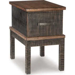 Stanah Chairside Table - Two-tone