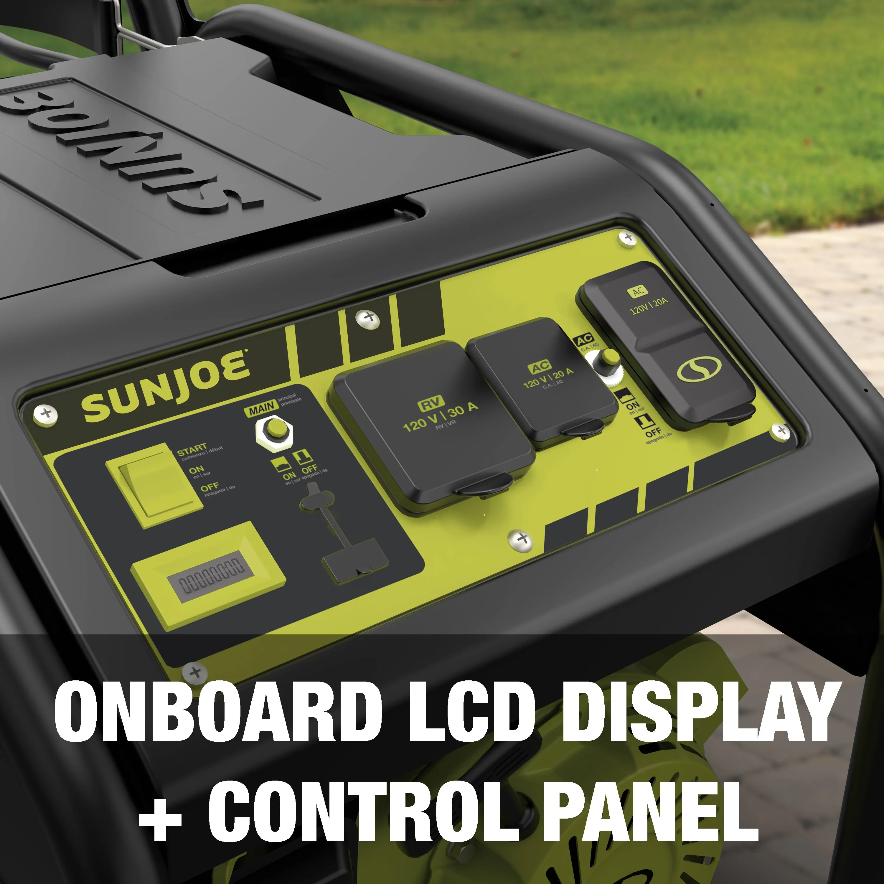 Sun Joe Portable Power Bundle | Generator   Power Station   Extension Cord