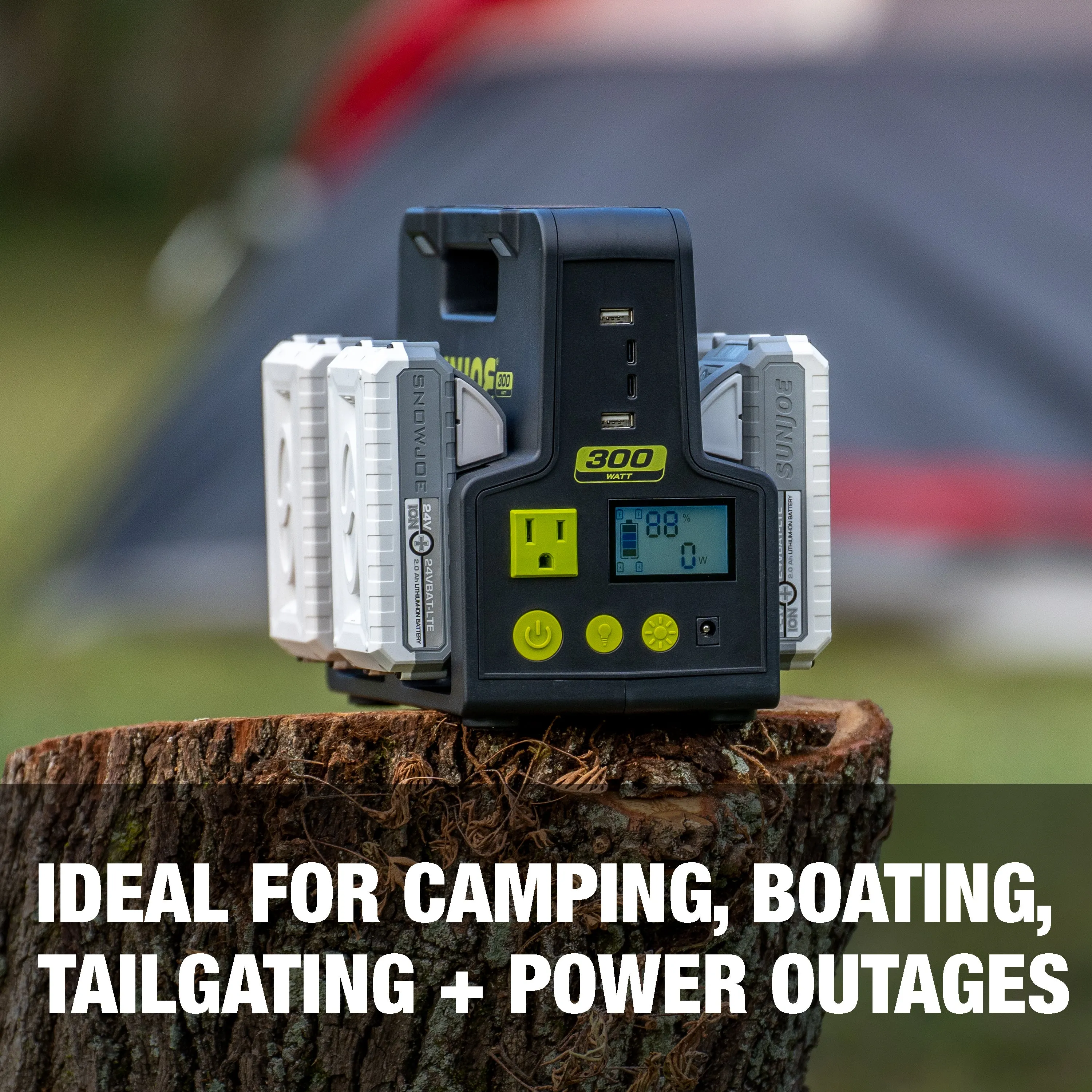 Sun Joe Portable Power Bundle | Generator   Power Station   Extension Cord
