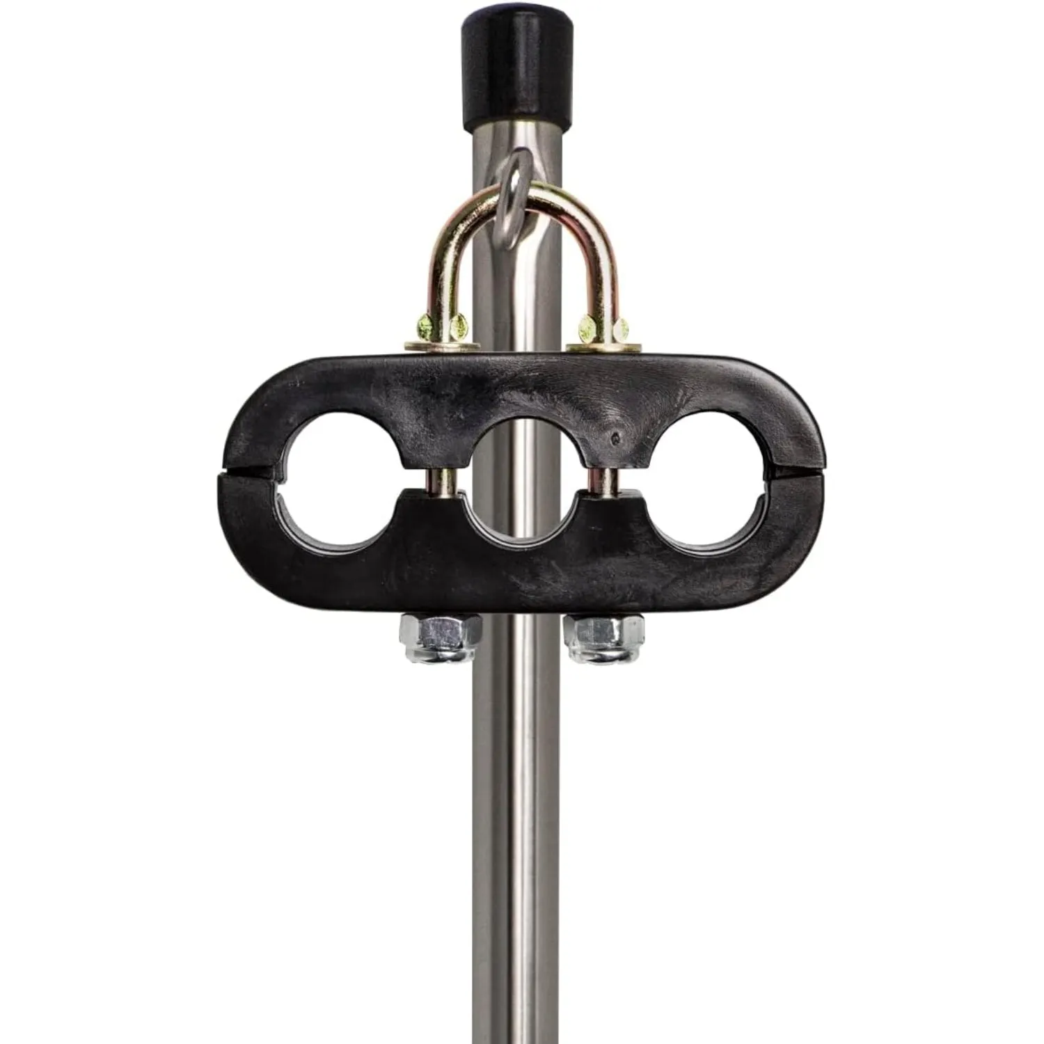 Tectran 9400H-2 40" Pogo Stick for Semi Truck Trailer Stainless Steel / Standard 3-Hole Clamp