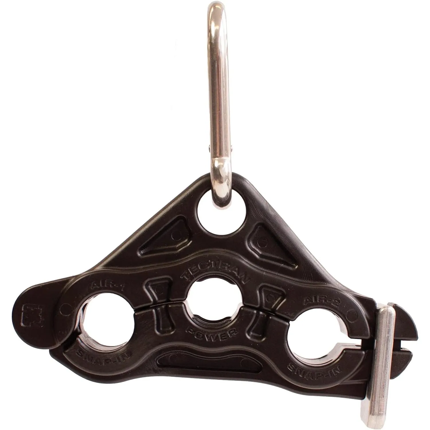 Tectran 9800H-2 40" Pogo Stick for Semi Truck Trailer Stainless Steel / 3-Hole Tec-Clamp