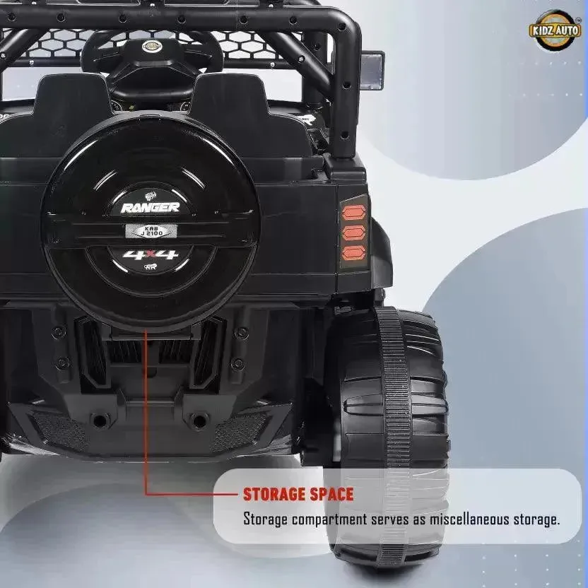 Two Seater Double Battery Big Size 4x4 Kids SUV