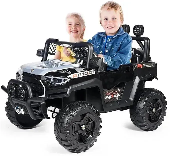 Two Seater Double Battery Big Size 4x4 Kids SUV
