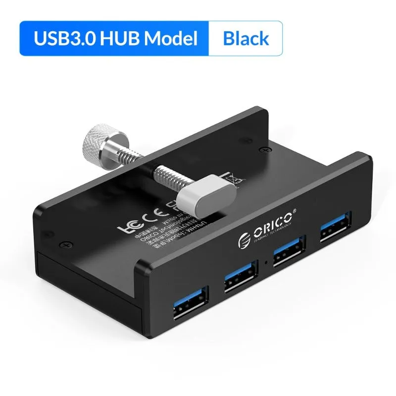 USB 3.0 Aluminum Hub 4 Ports Splitter