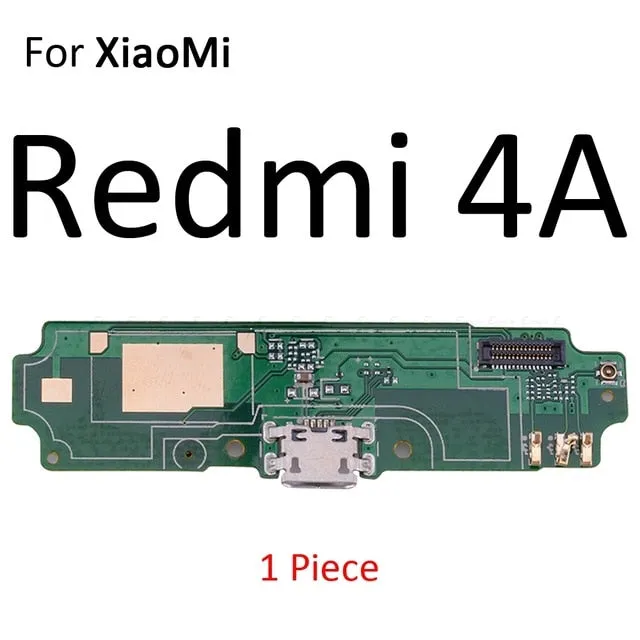 USB Power Charging Connector Plug Port Dock Flex Cable For Xiaomi Redmi 2 2A 3S 4A 4X 5A Note 4X Global 2 4 Note 3 Pro 5A