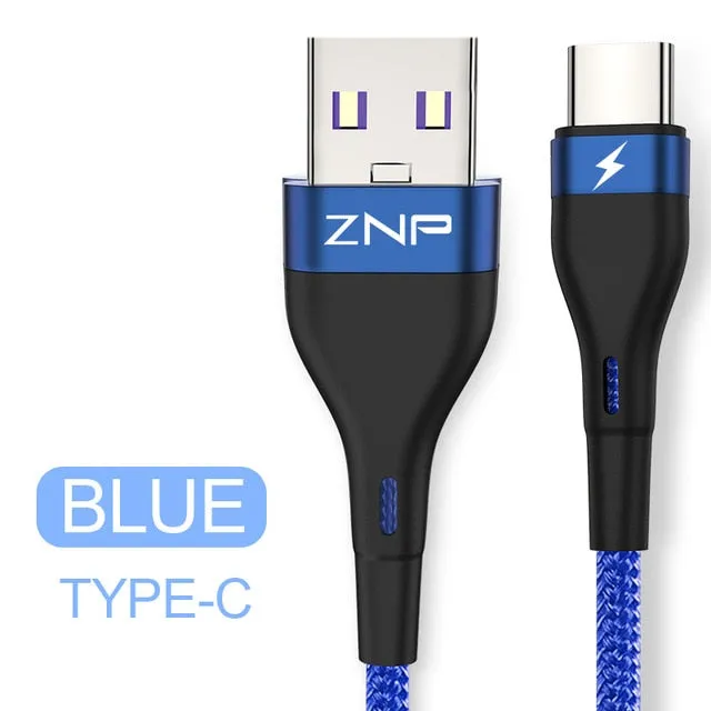 USB Type C Cable For Samsung S10 S9 S8 A50 Xiaomi Redmi Note 7 Fast Charging USB-C Charger Mobile Phone USBC Type-C Cable