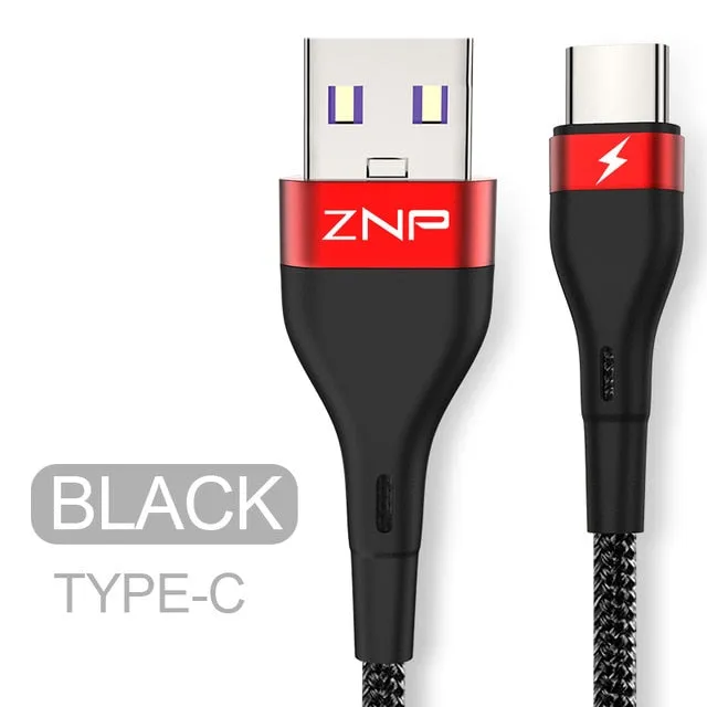 USB Type C Cable For Samsung S10 S9 S8 A50 Xiaomi Redmi Note 7 Fast Charging USB-C Charger Mobile Phone USBC Type-C Cable