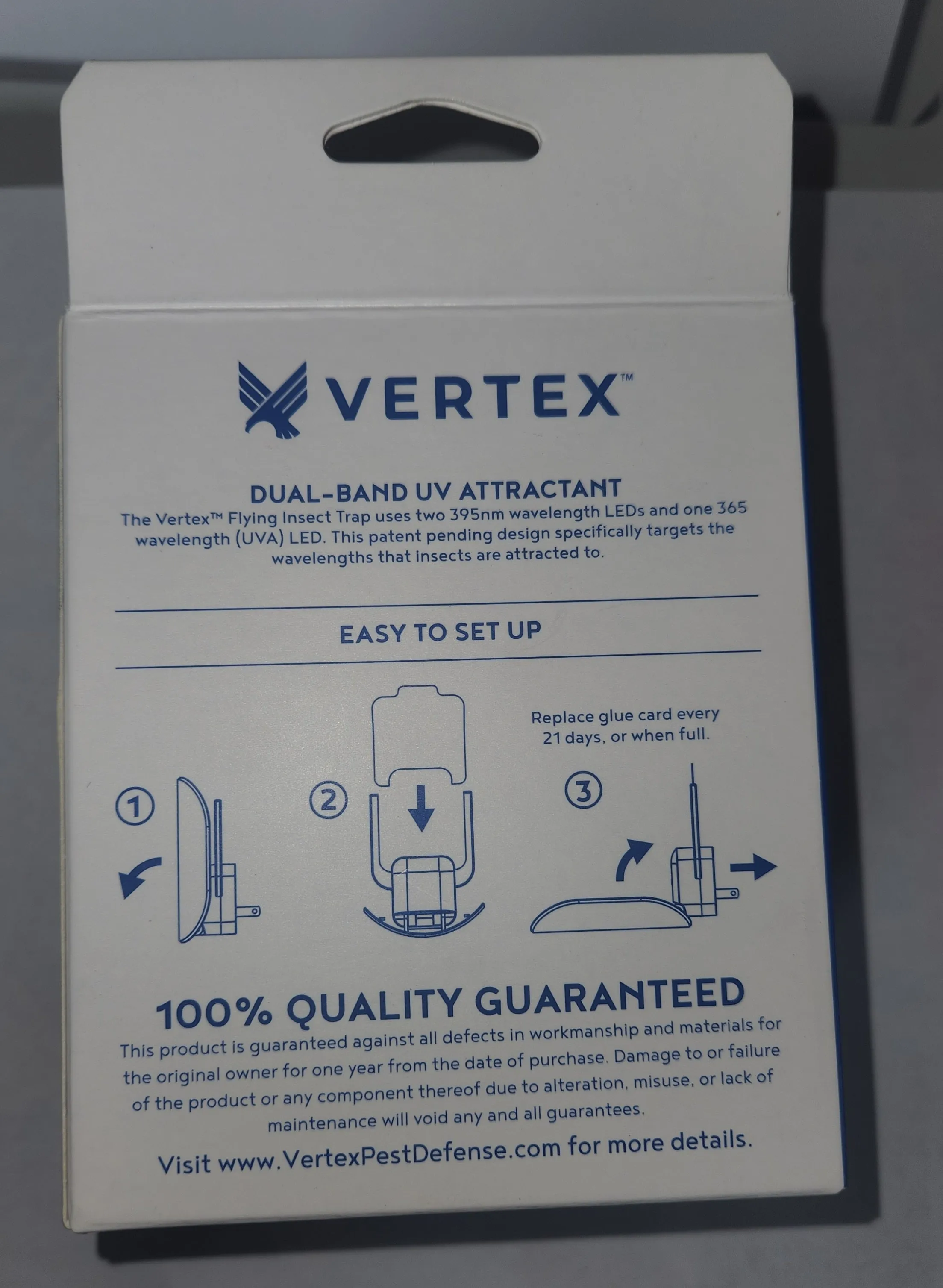 Vertex Flying Insect Trap Starter Kit