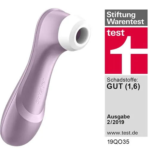 Vibrator, Satisfyer Pro 2 Next Generation, Clitoris Suction Cup with 11 Intensity Settings for Touch-Free Stimulation, Lay-on Vibrator with Rechargeable Battery, Waterproof