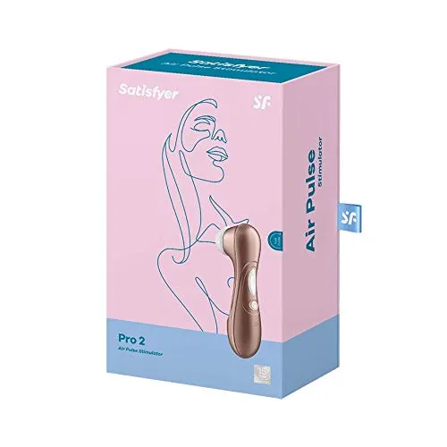 Vibrator, Satisfyer Pro 2 Next Generation, Clitoris Suction Cup with 11 Intensity Settings for Touch-Free Stimulation, Lay-on Vibrator with Rechargeable Battery, Waterproof
