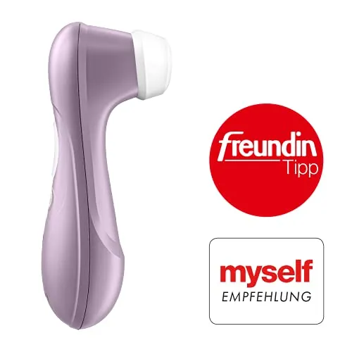 Vibrator, Satisfyer Pro 2 Next Generation, Clitoris Suction Cup with 11 Intensity Settings for Touch-Free Stimulation, Lay-on Vibrator with Rechargeable Battery, Waterproof
