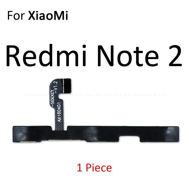 Volume Button Power Switch On Off Button Flex Cable For Xiaomi Redmi 3X 3S 4A Note 7 6 2 5A 6A 5 Plus 4 3 Pro 4X Global