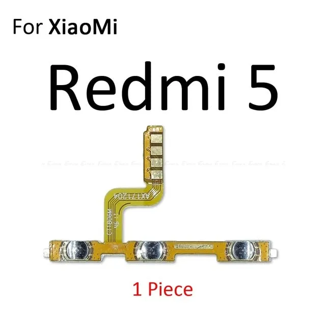 Volume Button Power Switch On Off Button Flex Cable For Xiaomi Redmi 3X 3S 4A Note 7 6 2 5A 6A 5 Plus 4 3 Pro 4X Global