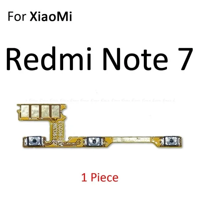 Volume Button Power Switch On Off Button Flex Cable For Xiaomi Redmi 3X 3S 4A Note 7 6 2 5A 6A 5 Plus 4 3 Pro 4X Global