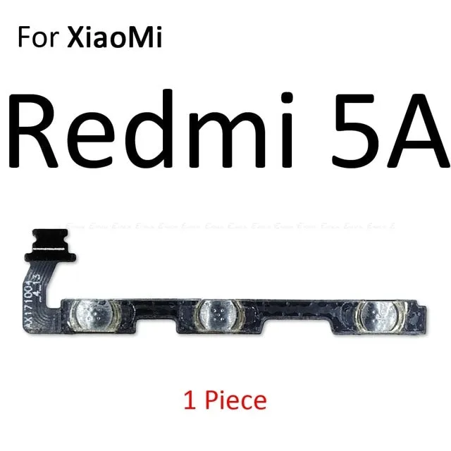 Volume Button Power Switch On Off Button Flex Cable For Xiaomi Redmi 3X 3S 4A Note 7 6 2 5A 6A 5 Plus 4 3 Pro 4X Global