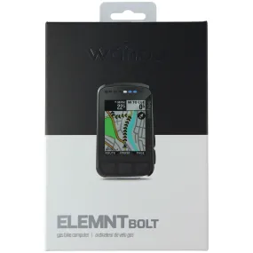 Wahoo ELEMNT Bolt V2 GPS Cycling/Bike Computer - Black