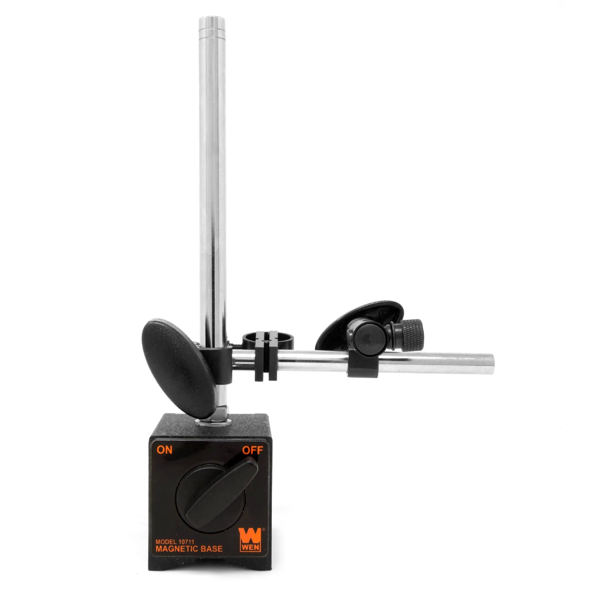 WEN 10711 Industrial-Strength Adjustable Magnetic Base for Dial Indicators