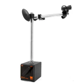 WEN 10711 Industrial-Strength Adjustable Magnetic Base for Dial Indicators