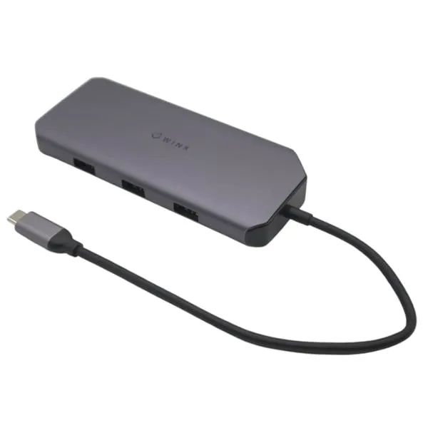 WINX CONNECT Pro Dual Display 8-in-1 Type-C Hub