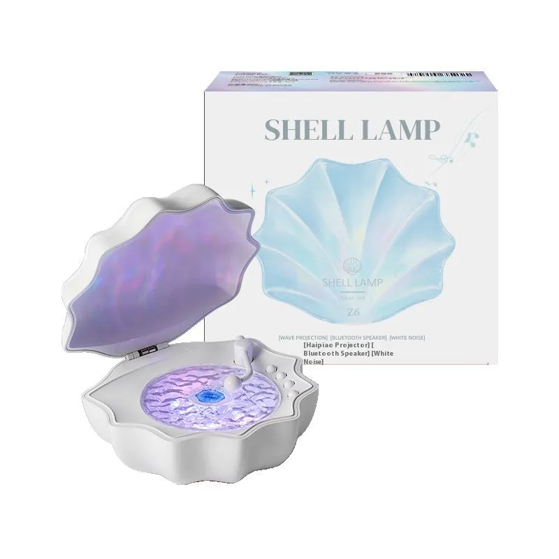 Wireless Mini Bluetooth Shell Speaker | Jelly Sea Light Stereo