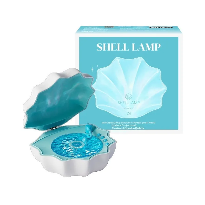 Wireless Mini Bluetooth Shell Speaker | Jelly Sea Light Stereo