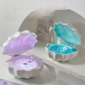 Wireless Mini Bluetooth Shell Speaker | Jelly Sea Light Stereo
