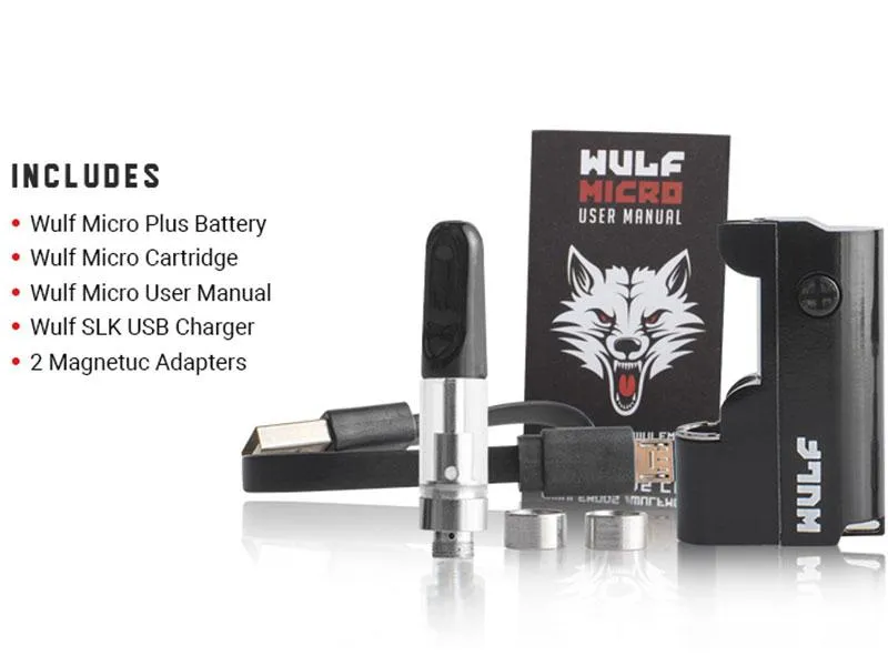 Wulf Micro Plus Cartridge Vaporizer Kit