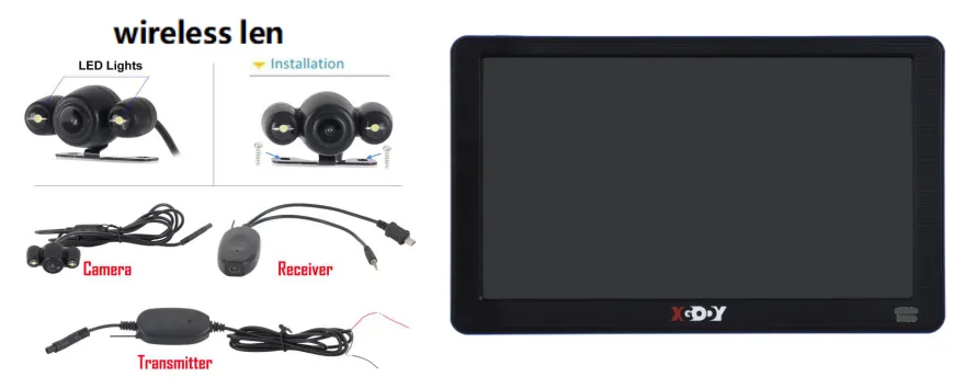 XGODY 560BT/560F 5'' GPS vehicle navigation device
