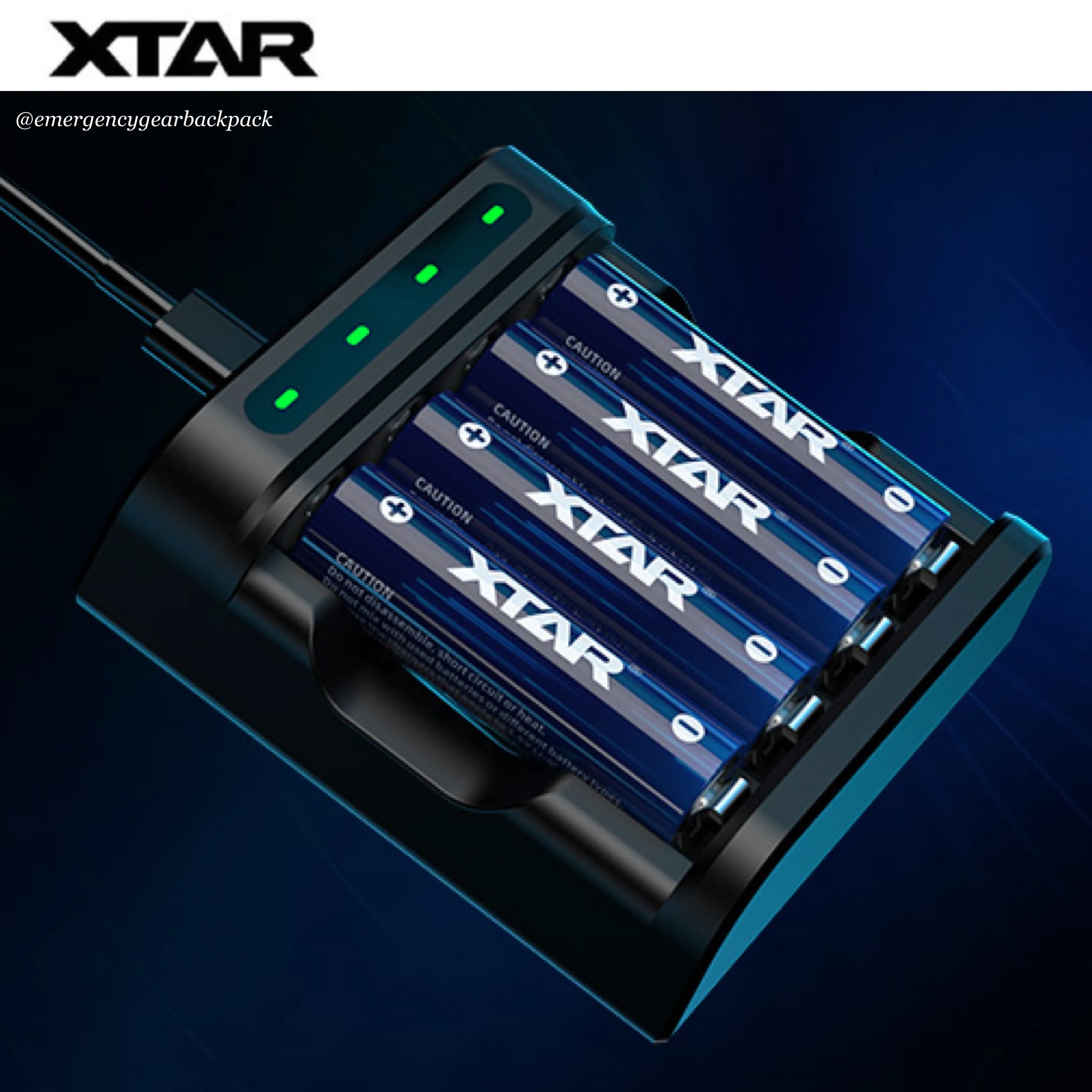XTAR L4 1.5V&1.2V Battery Charger