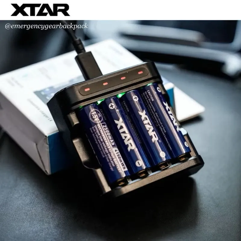 XTAR L4 1.5V&1.2V Battery Charger