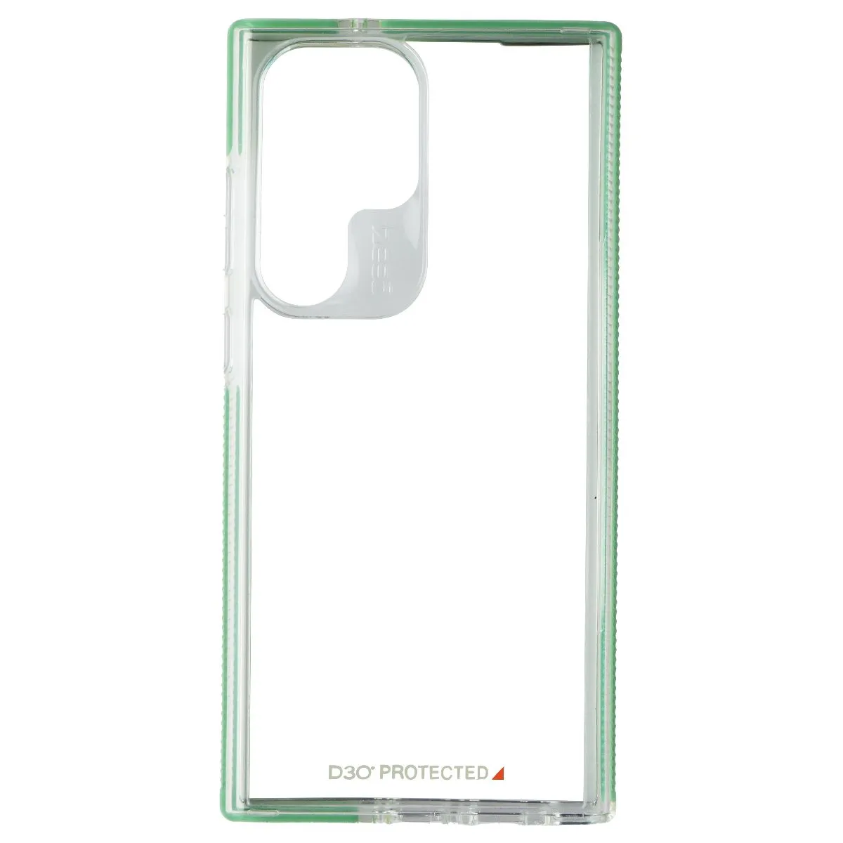 ZAGG Gear4 Santa Cruz Series Case for Samsung Galaxy S23 Ultra - Clear / Green